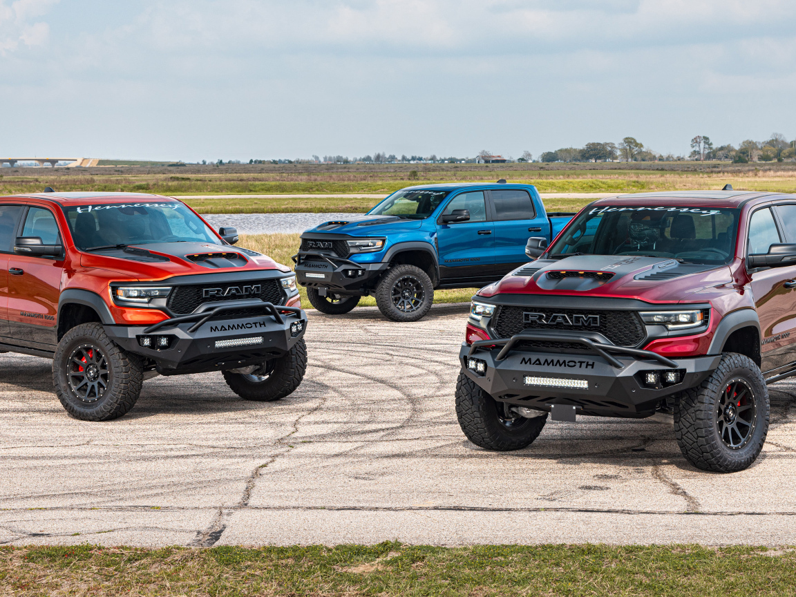 Большие дорогие автомобили Hennessey Mammoth 1000 Last Stand 2024 года