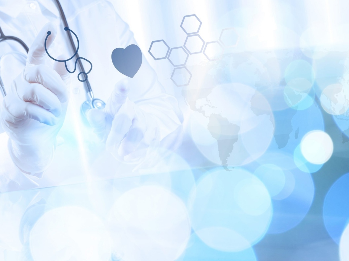 Медицинский фон с символами