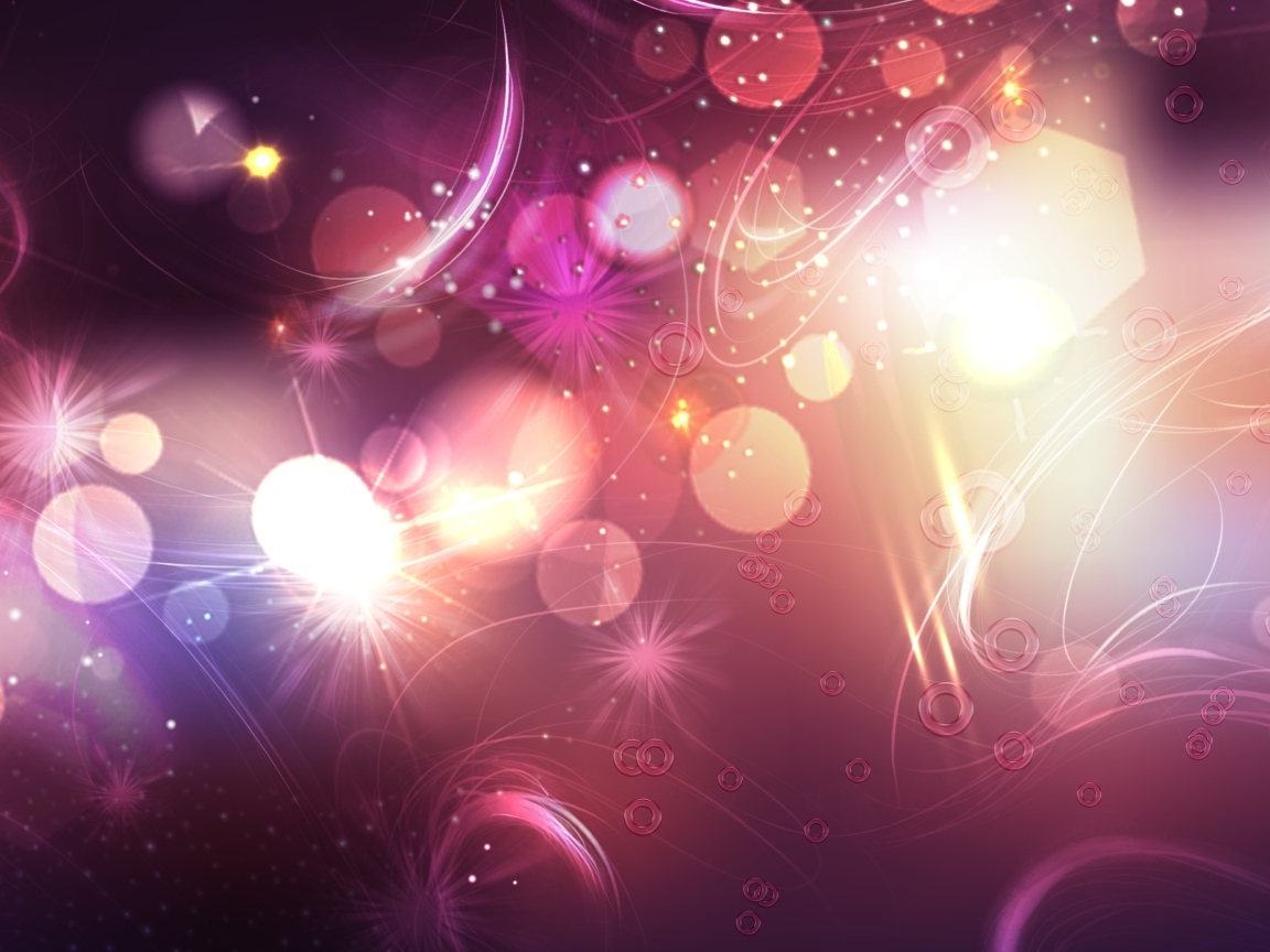 Необычный розовый фон с фигурами