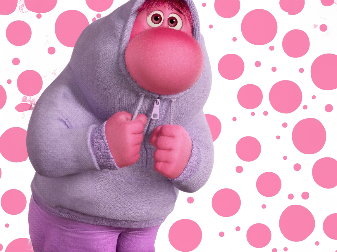 Милый персонаж Смущение из мультфильма Головоломка 2