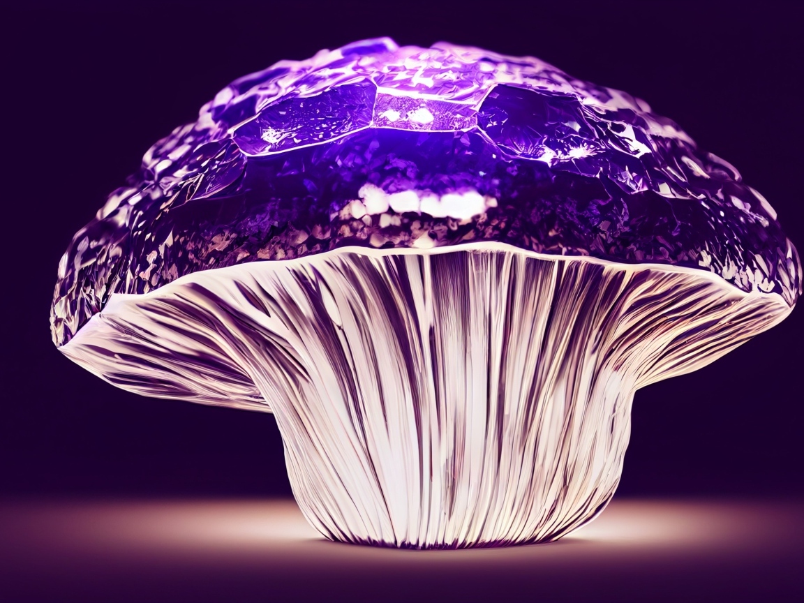 Большой кристальный гриб 