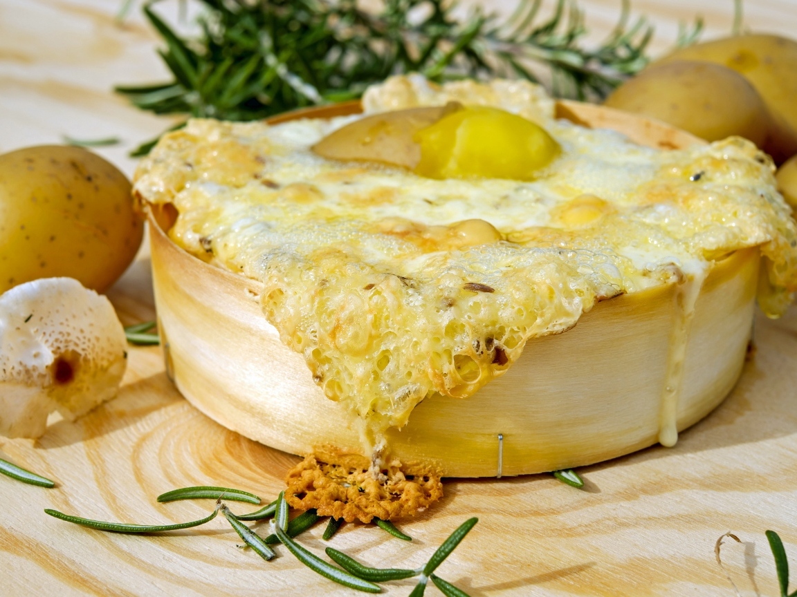 Картофель запеченный с сыром