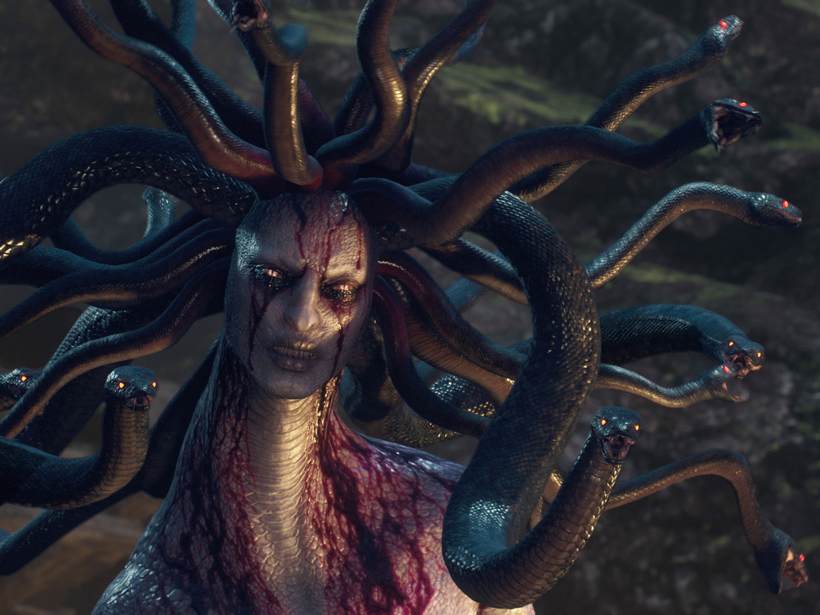 Монстр из компьютерной игры Dragon’s Dogma 2