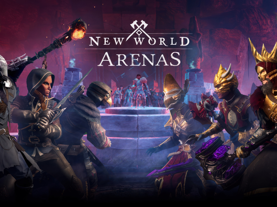 Постер компьютерной игры New World: Arenas