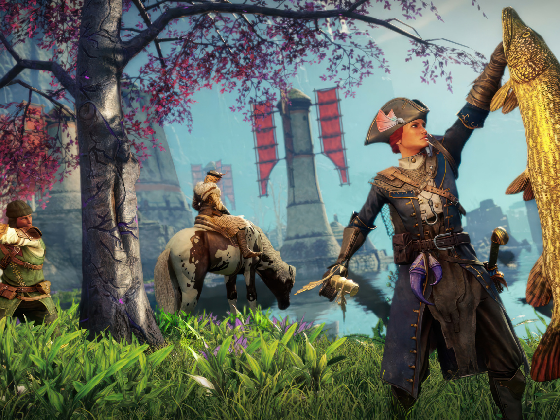 Кадр компьютерной игры New World: Aeternum, 2024