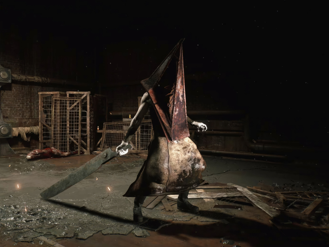 Кадр компьютерной игры Silent Hill 2, 2024