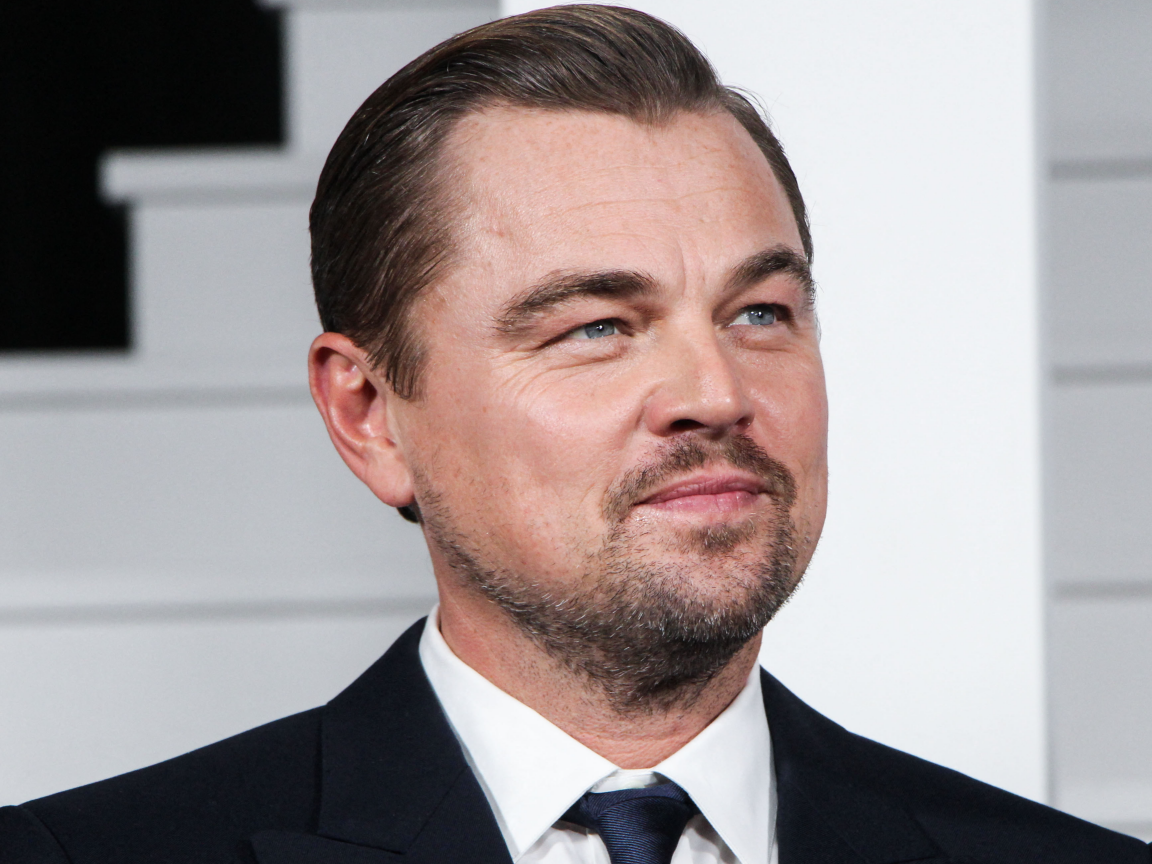 Стильный мужчина актер Леонардо Ди Каприо