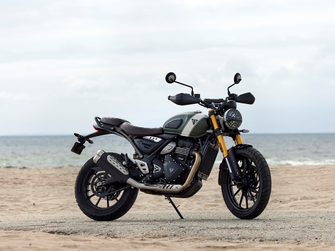 Мотоцикл triumph scrambler 400 x 2024 года