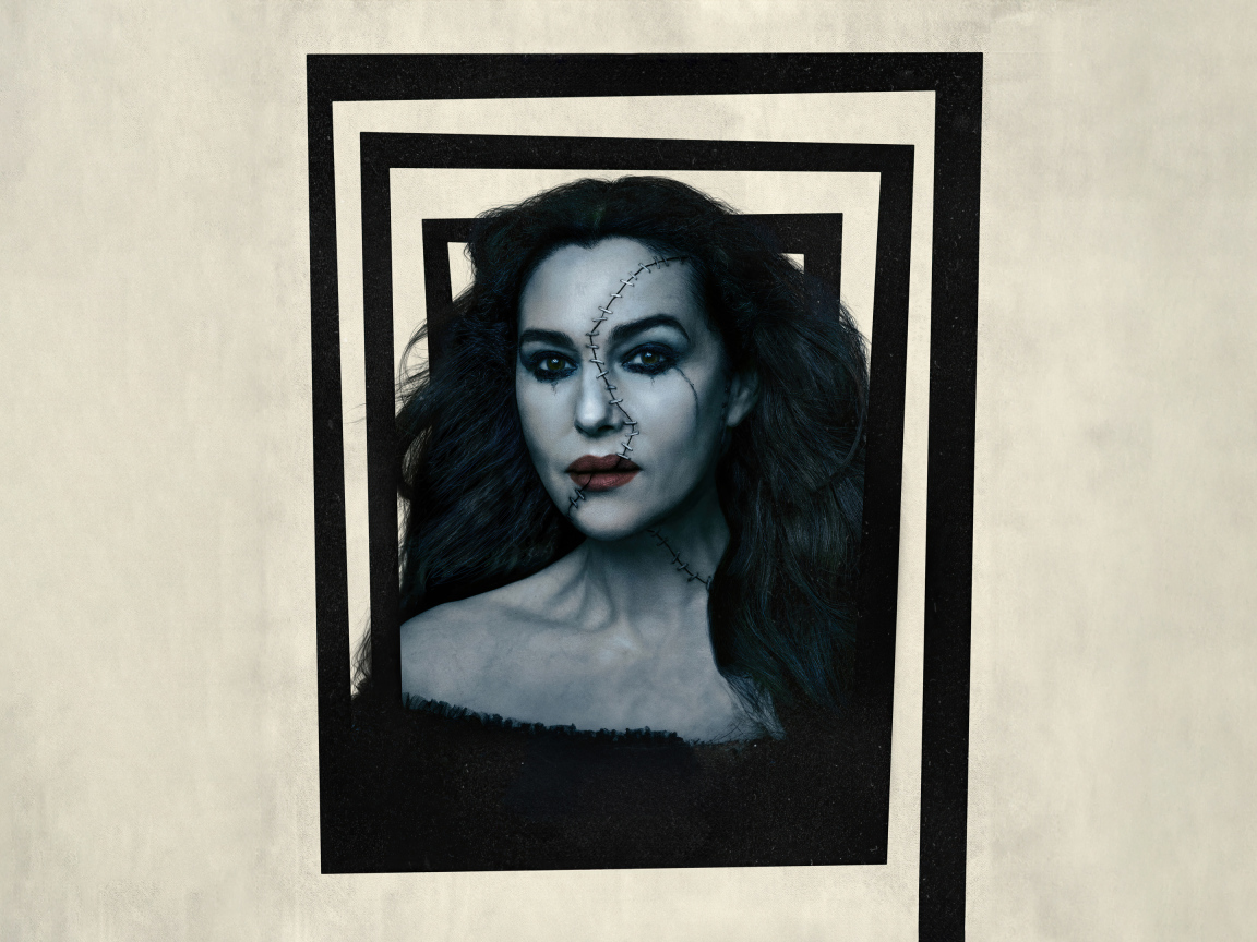 Актриса Моника Беллуччи в фильме Битлджус 2