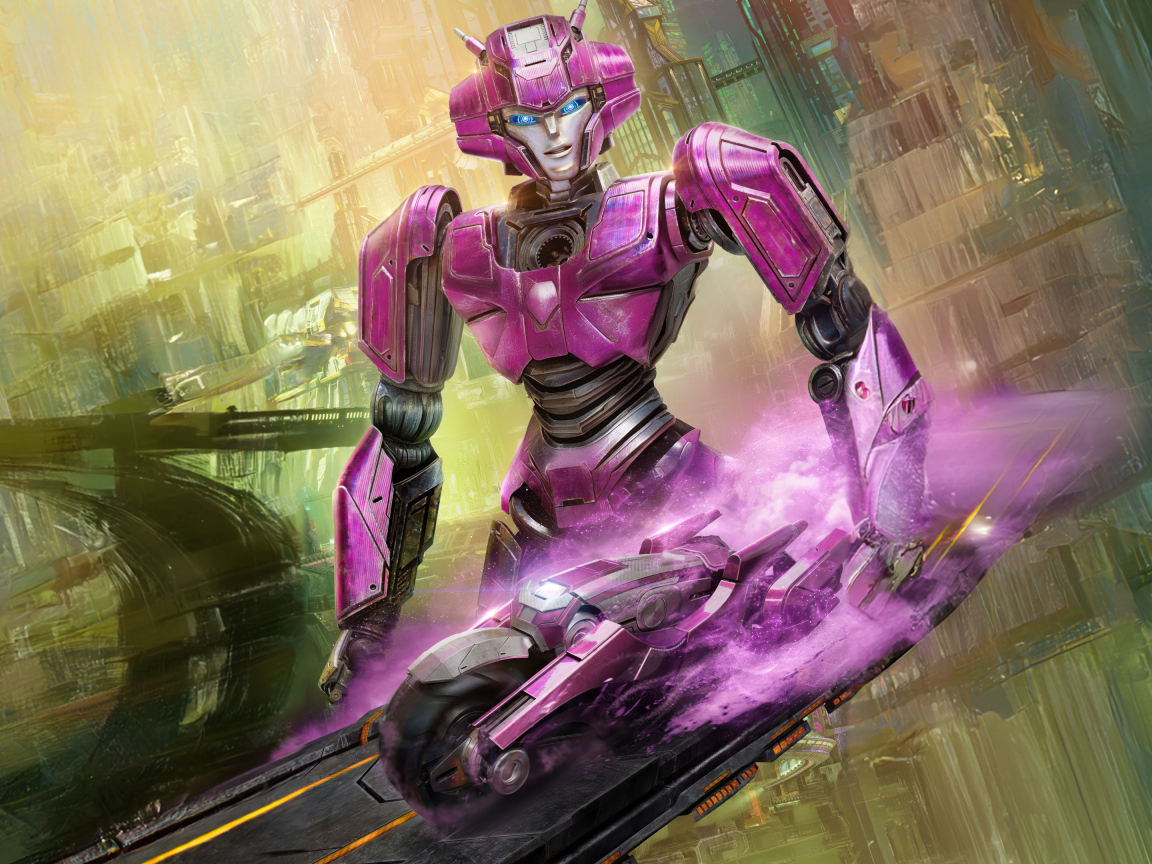 Персонаж  Элита  нового фильма Трансформеры: Начало, 2024