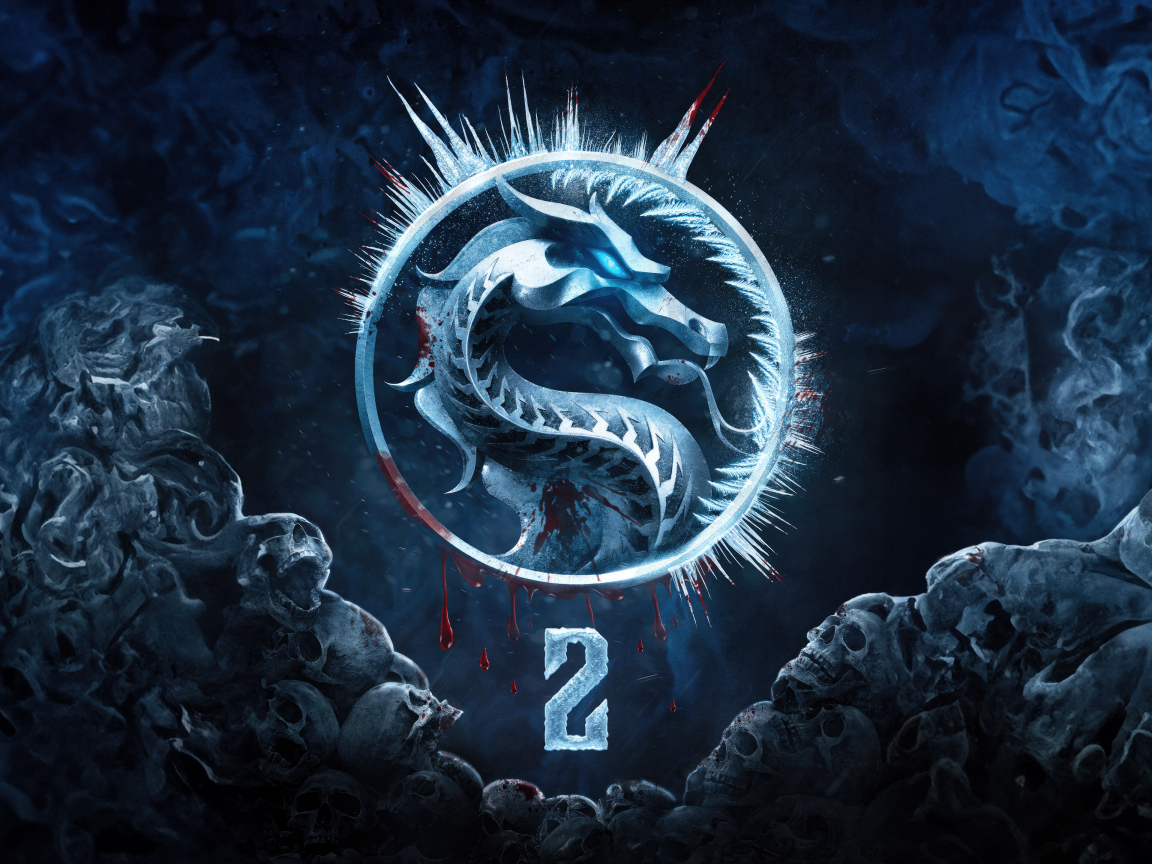 Ледяной постер нового фильма Мортал Комбат 2, 2024