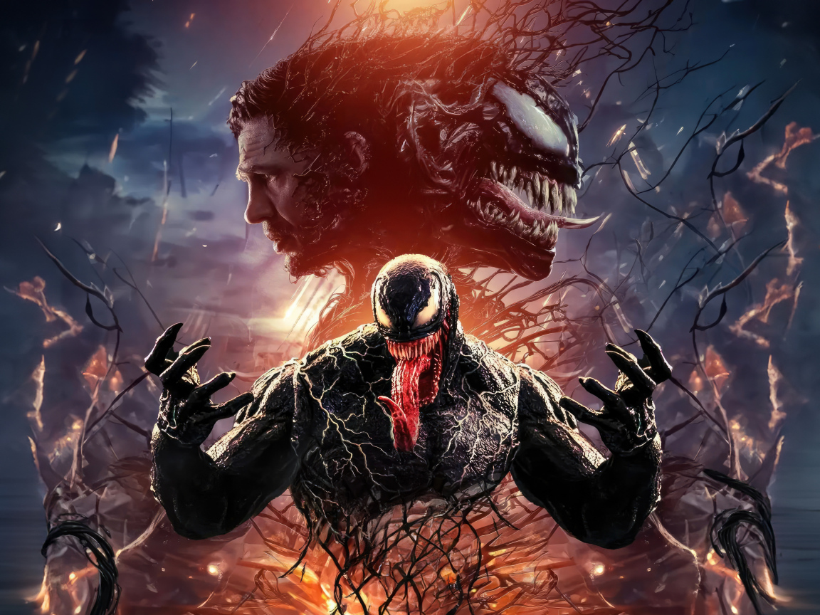 Постер нового фильма ужасов Веном: Последний танец, 2024