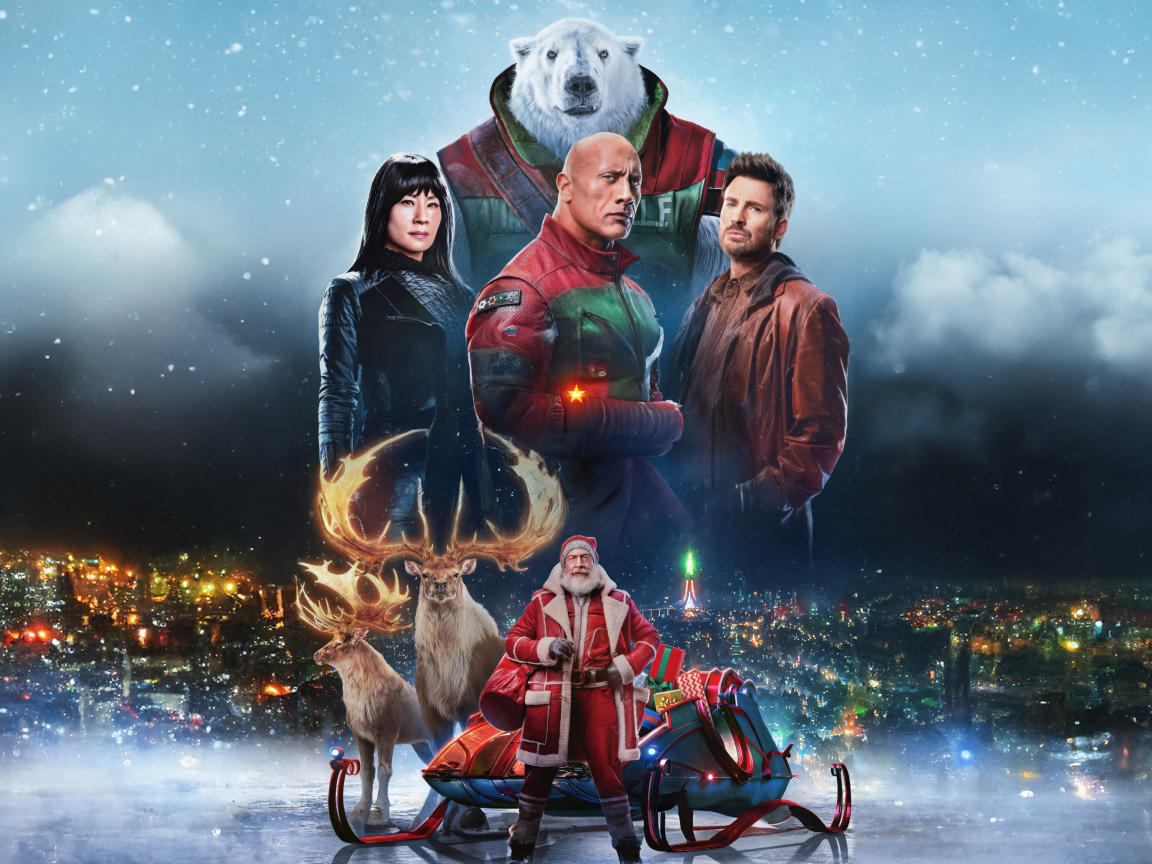 Постер нового новогоднего фильма Миссия: Красный