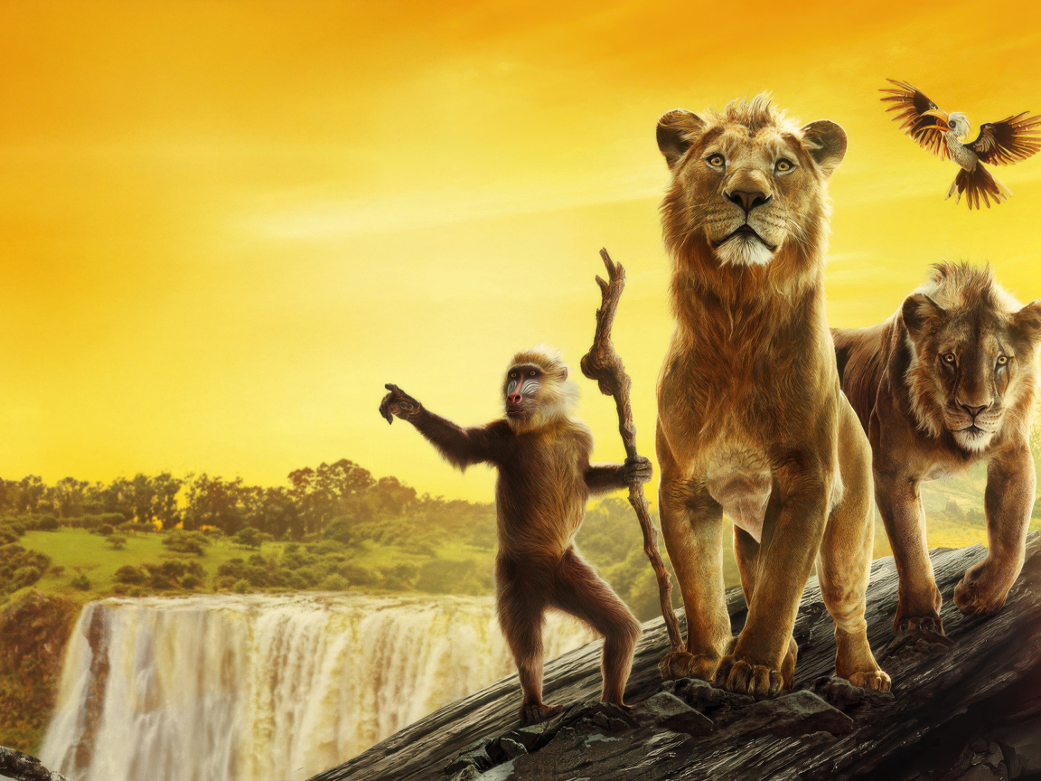 Постер нового фильма Муфаса: Король Лев