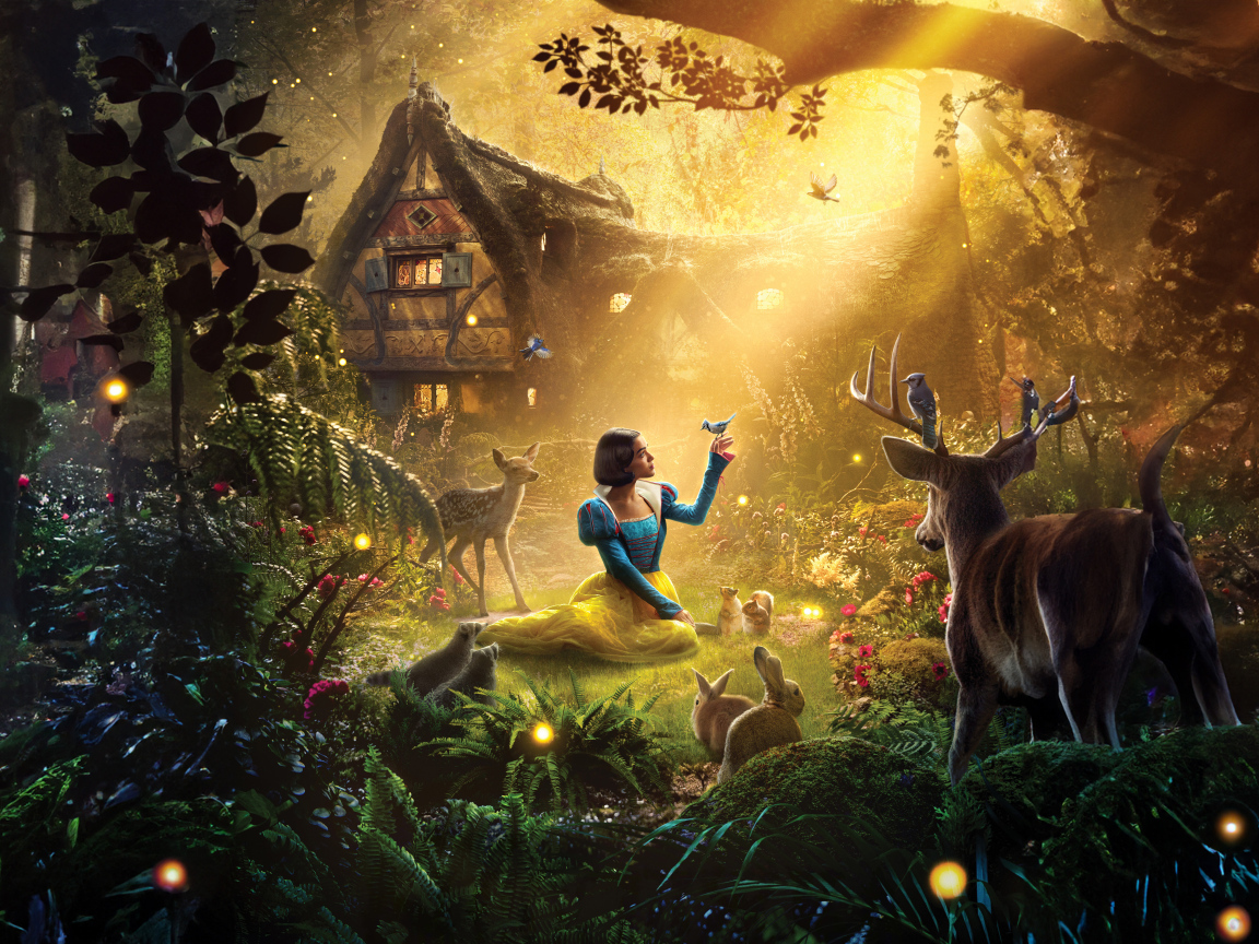 Кадр нового фильма Белоснежка, 2025