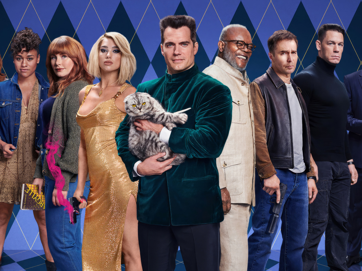 Главные персонажи фильма Аргайл, 2024