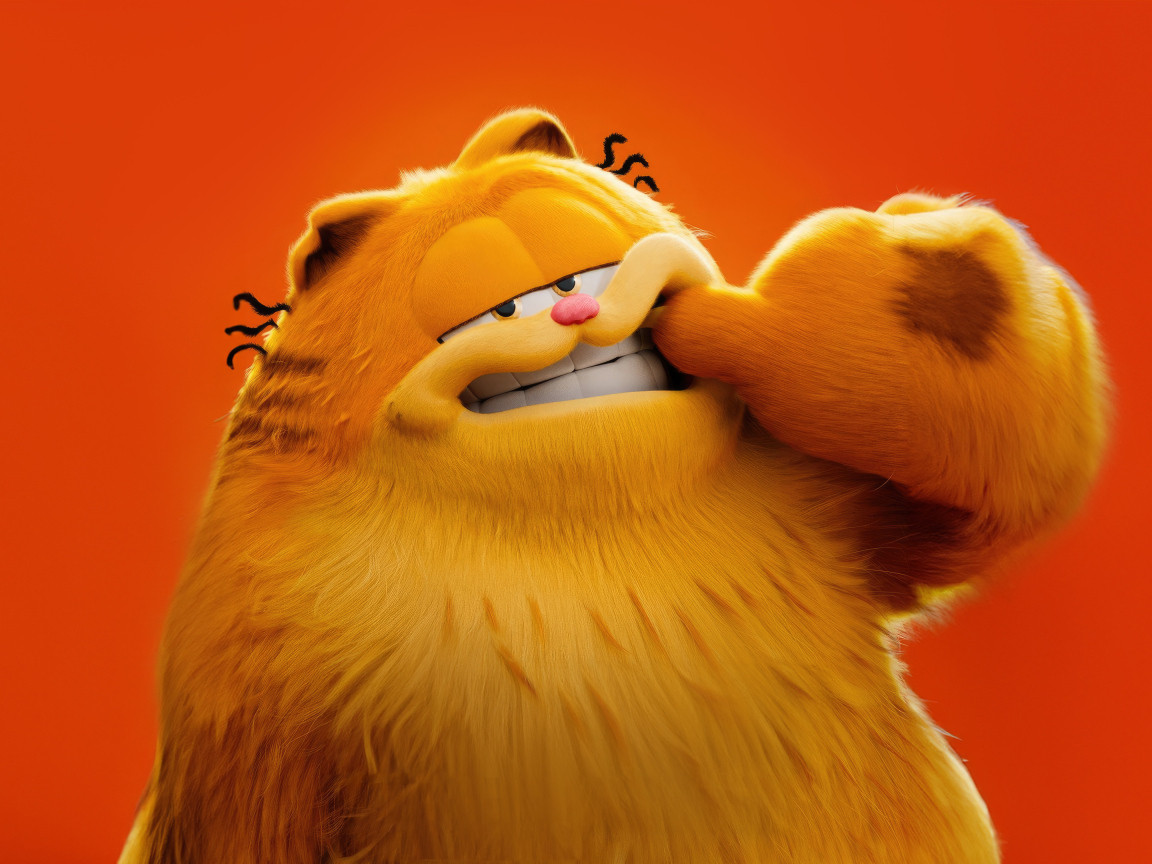 Кот Вик персонаж нового мультфильма Гарфилд в кино, 2024