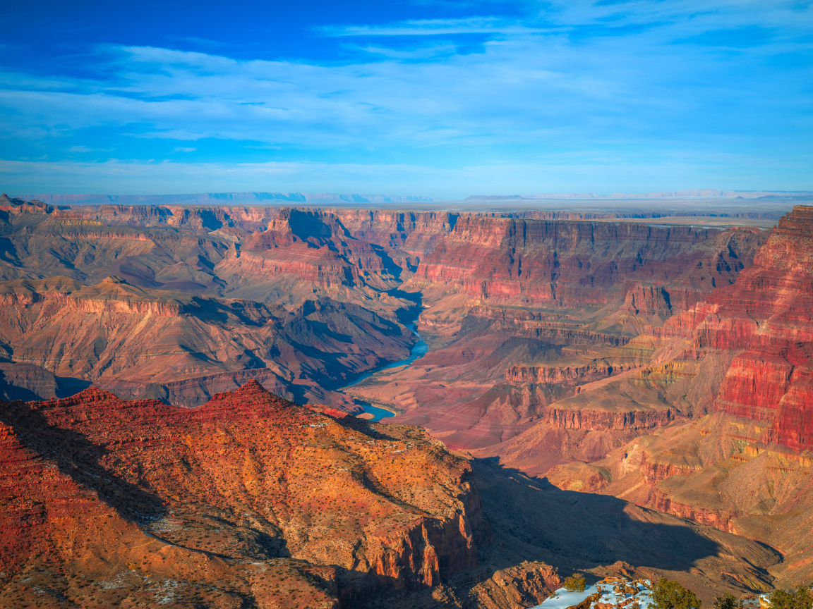 Вид на завораживающий парк Гранд-Каньон, США