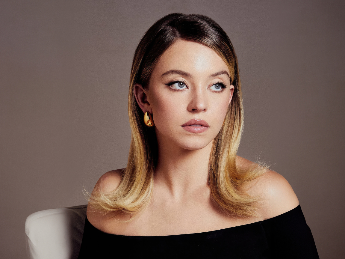 Выразительный взгляд актрисы Сидни Суини