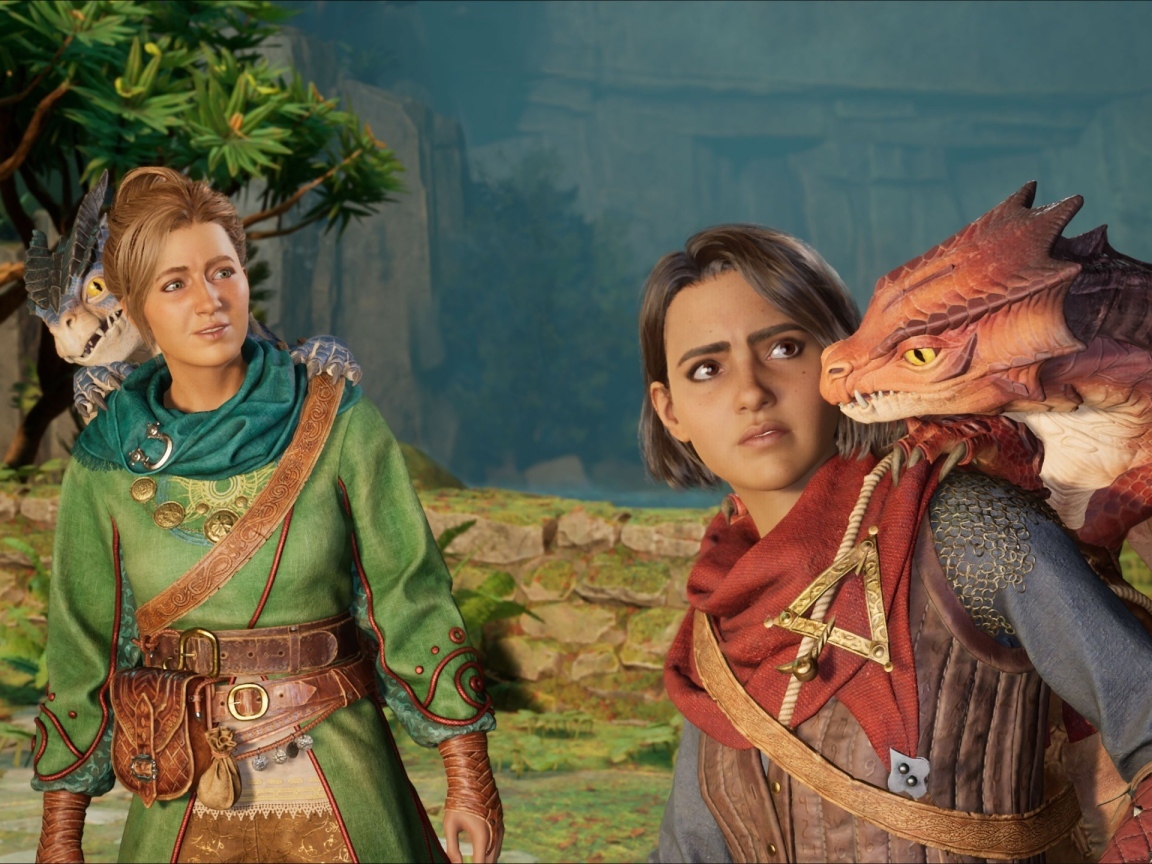 Кадр компьютерной игры Split Fiction