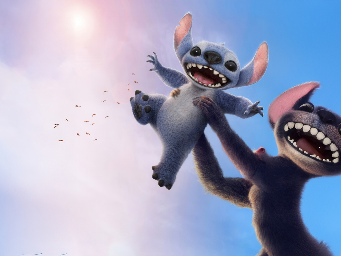 Кадр нового фильма Лило и Стич, 2025