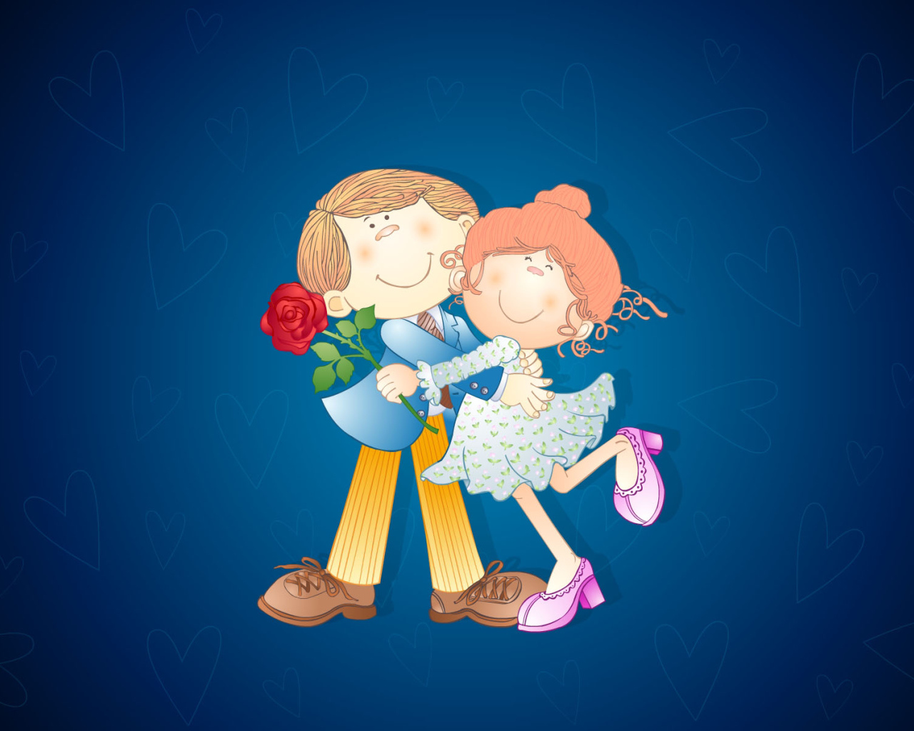 Влюбленная пара