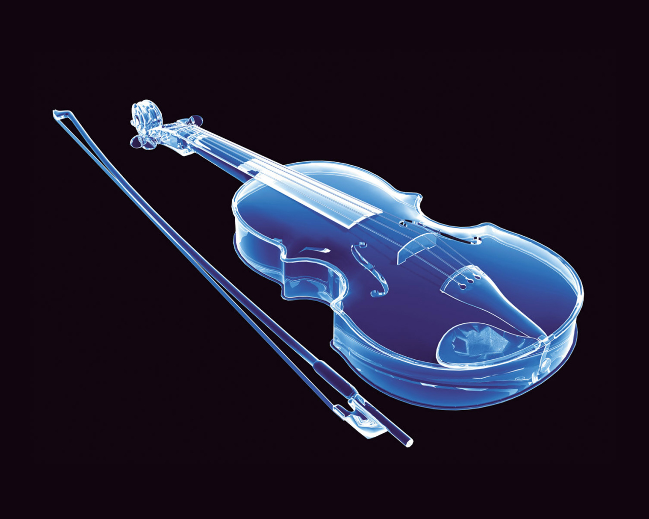 Неоновая скрипка