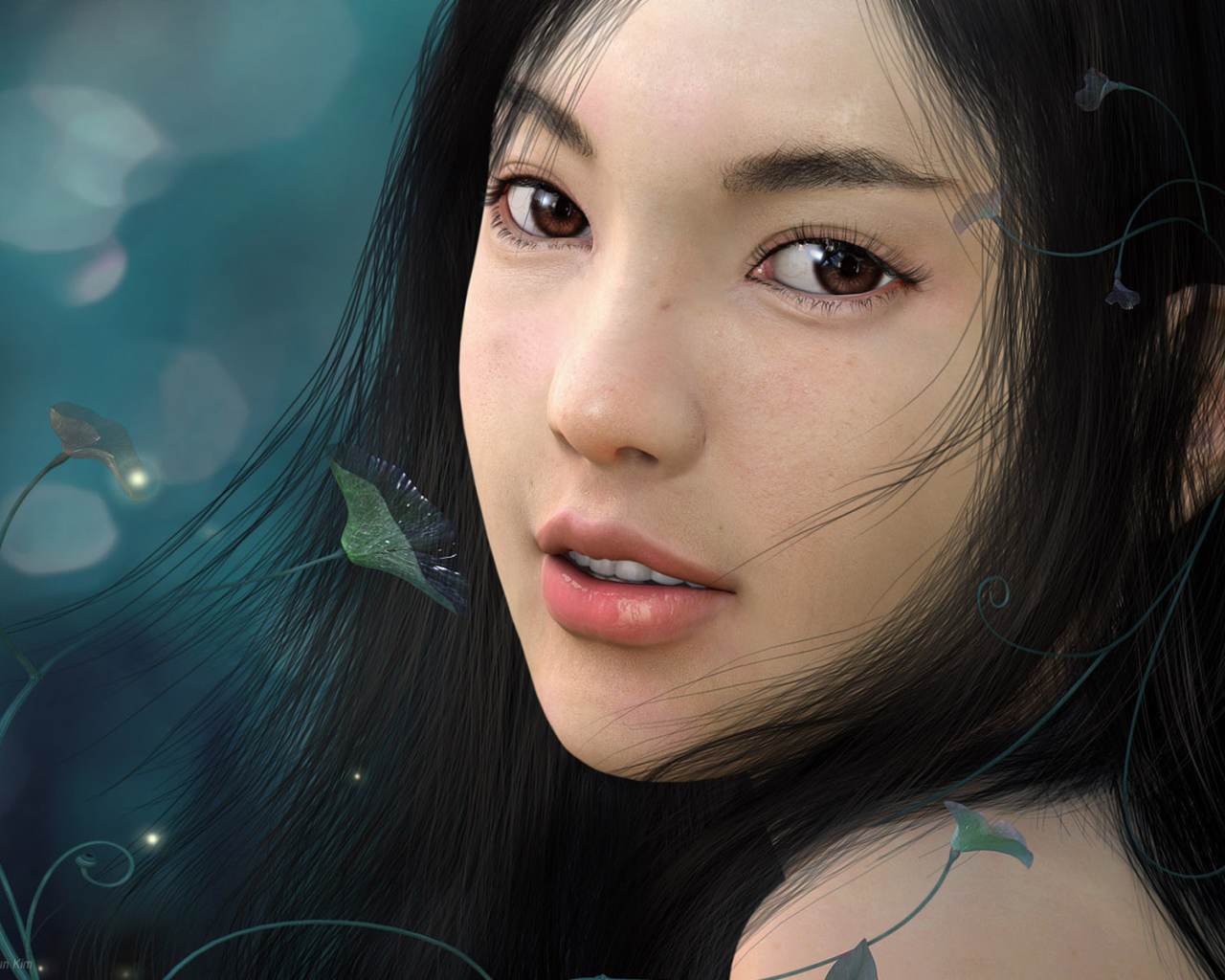 Восточная девушка