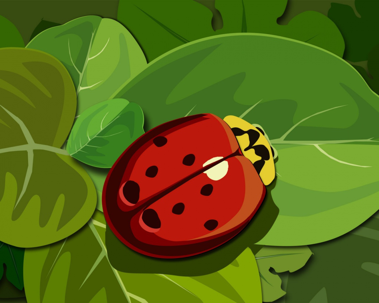 Красная Божья коровка