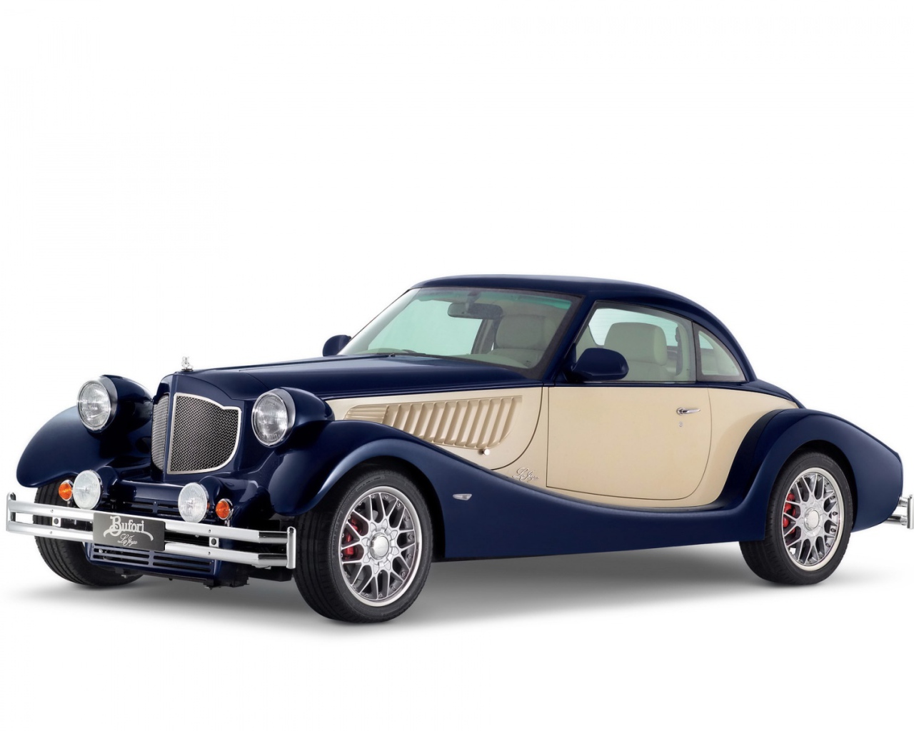 Bufori голубой кремовый