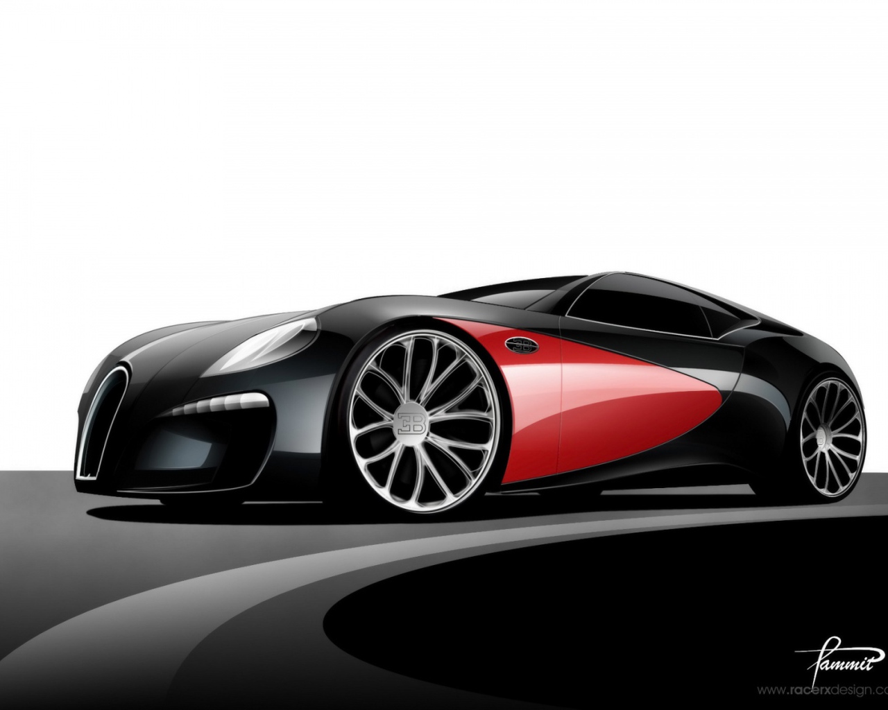 Bugatti Концепт 2008 года