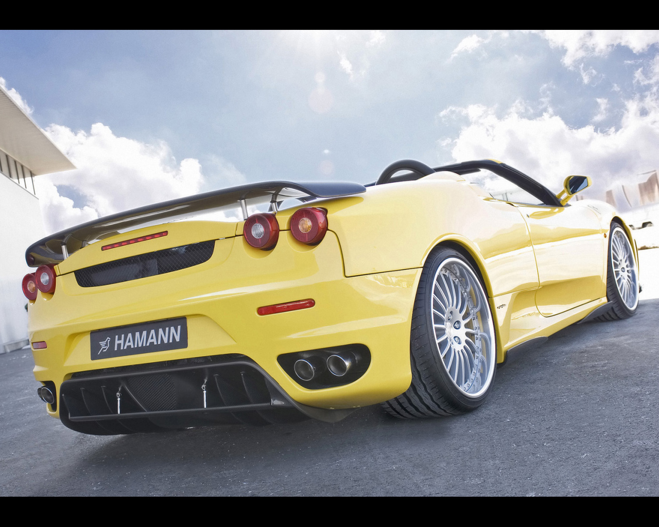 Желтый Hamman F430