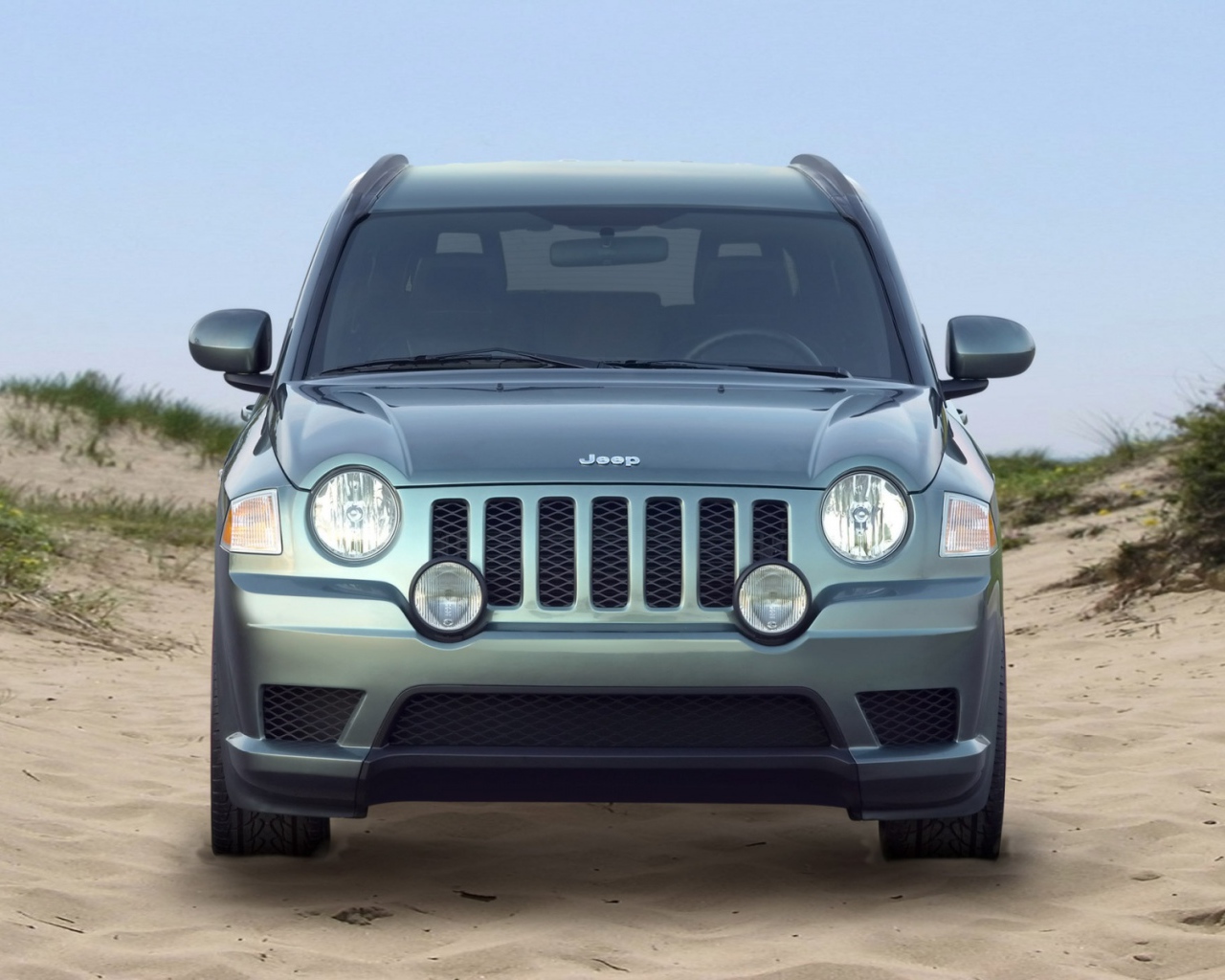 Jeep на дюнах