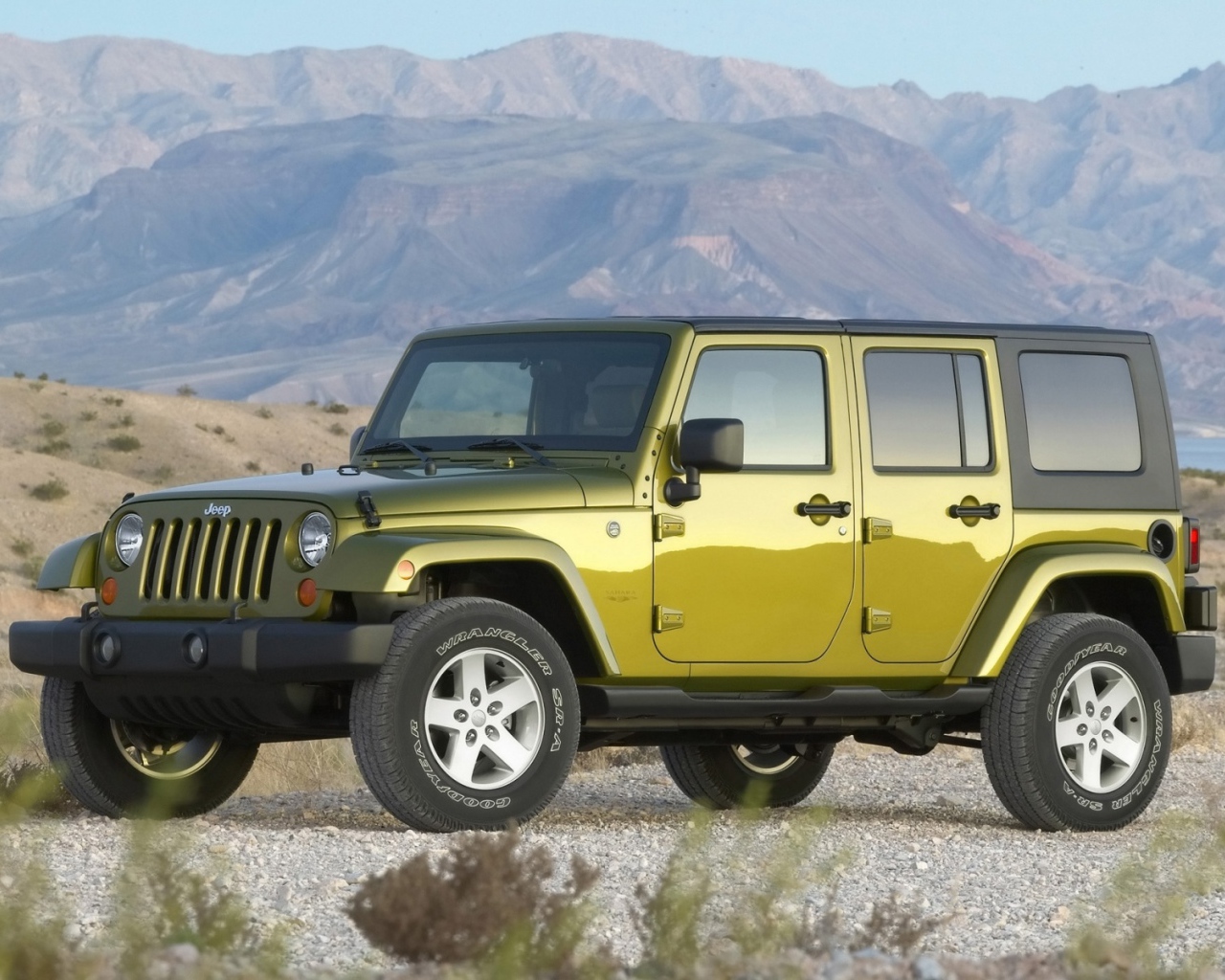 Полный привод Jeep Wrangler