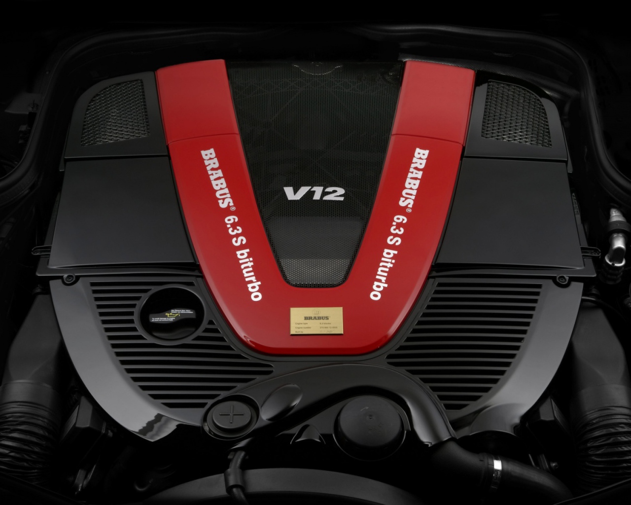 Brabus V12 двигатель