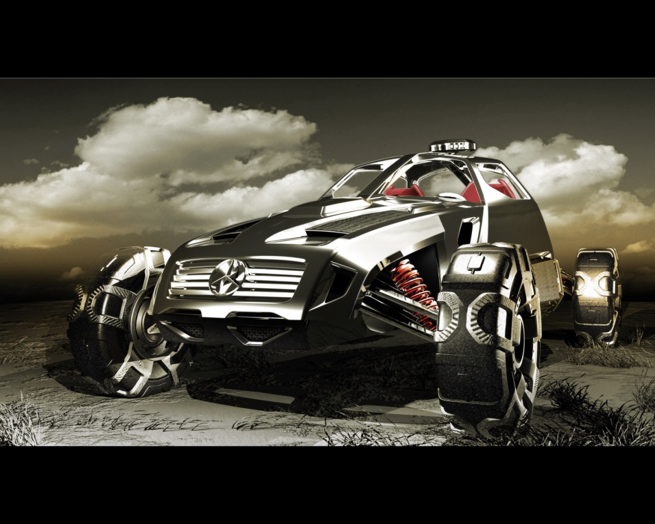 Mercedes Mojave автомобиль будущего