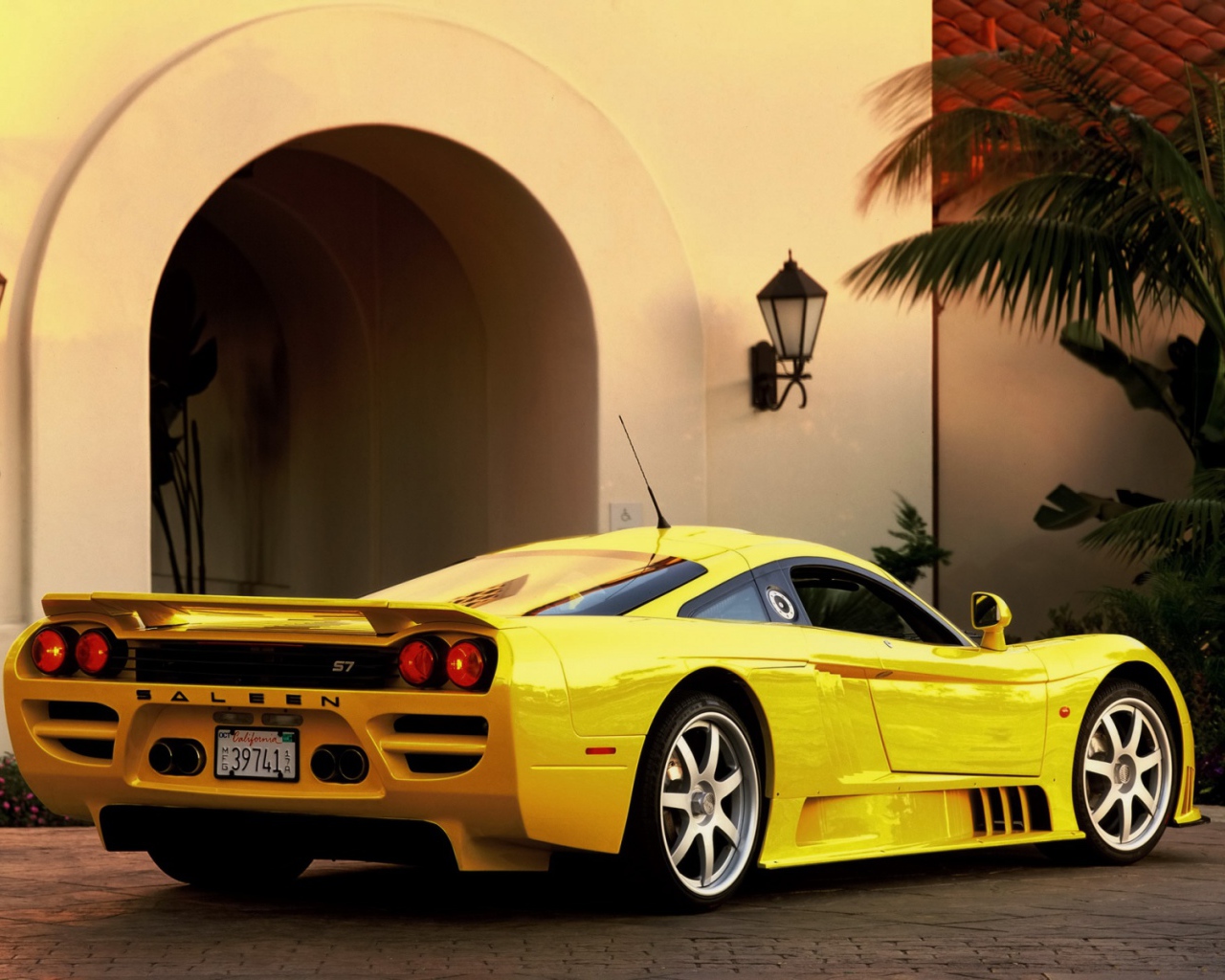 Saleen вид сзади