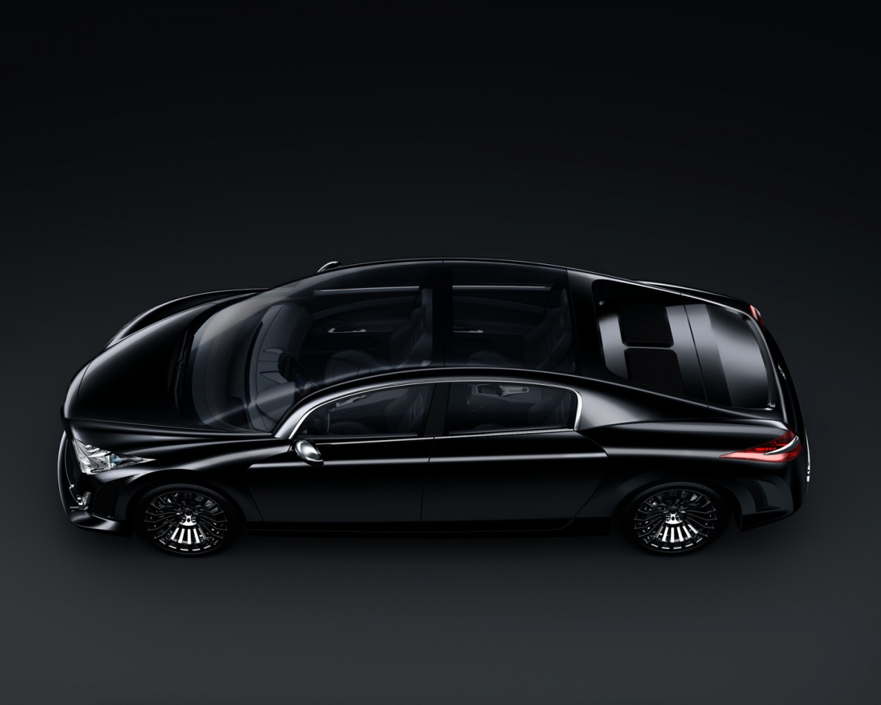 Peugeot 908 RC прозрачная крыша