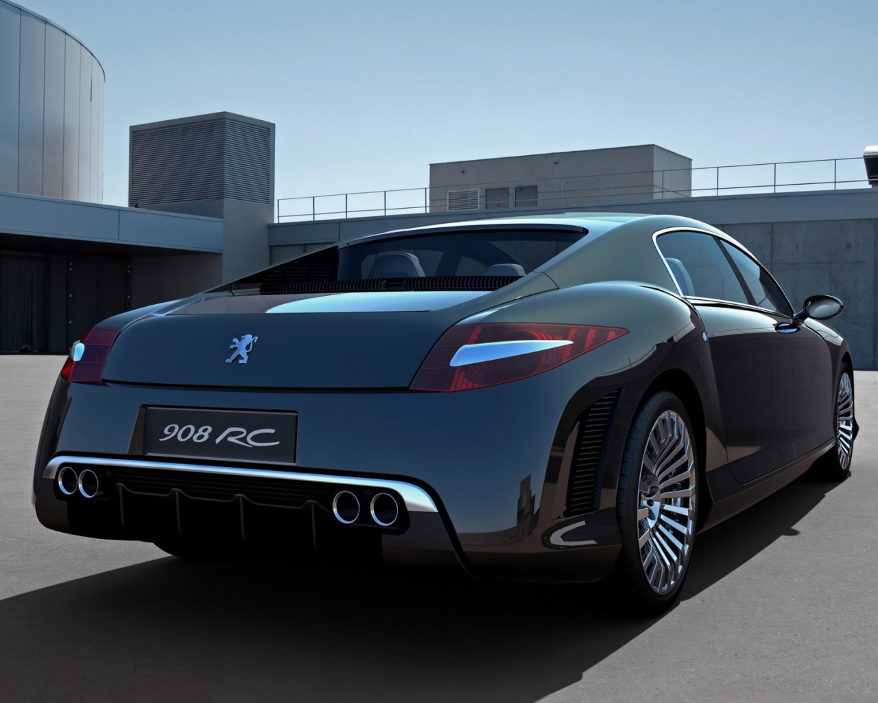 Зад Peugeot 908 RC