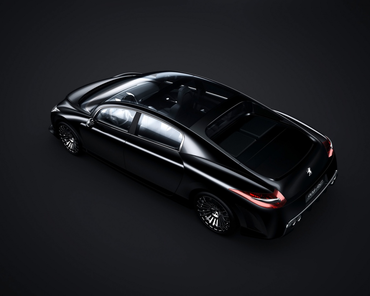 Peugeot 908 черный авто