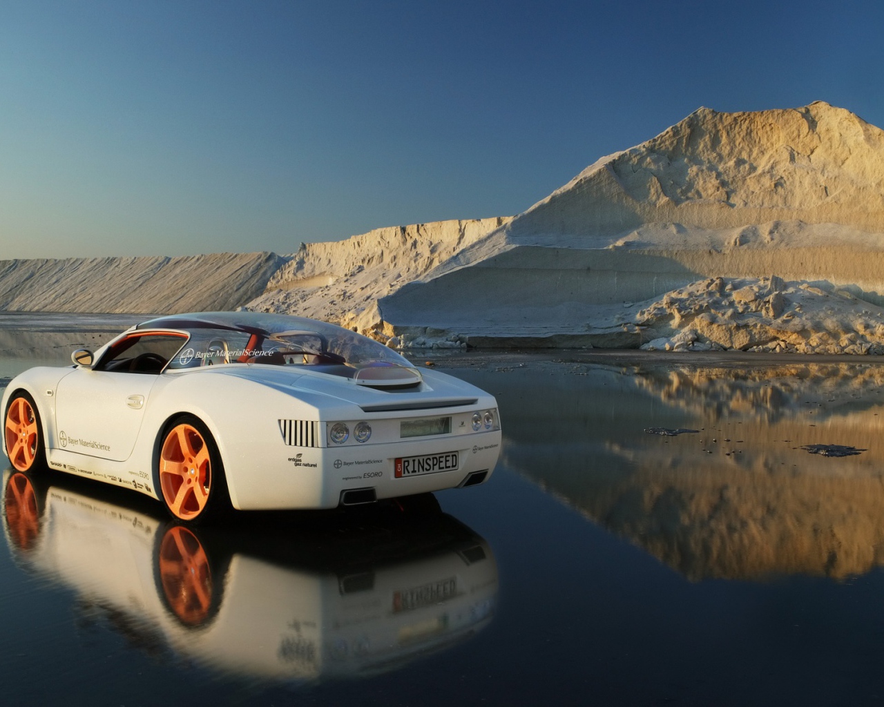 Porsche езда по воде