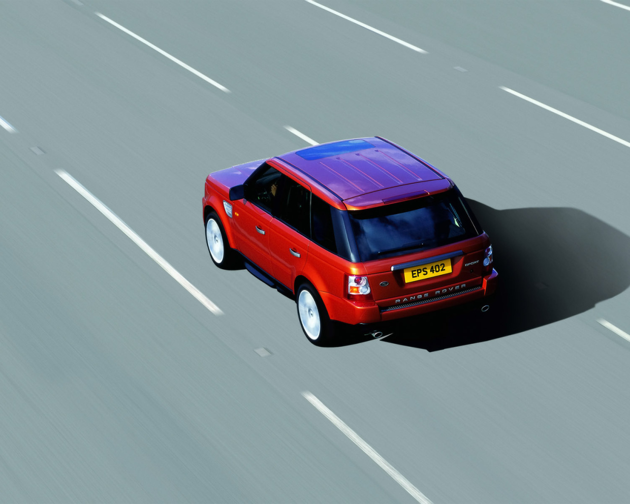 Range Rover sport на ходу