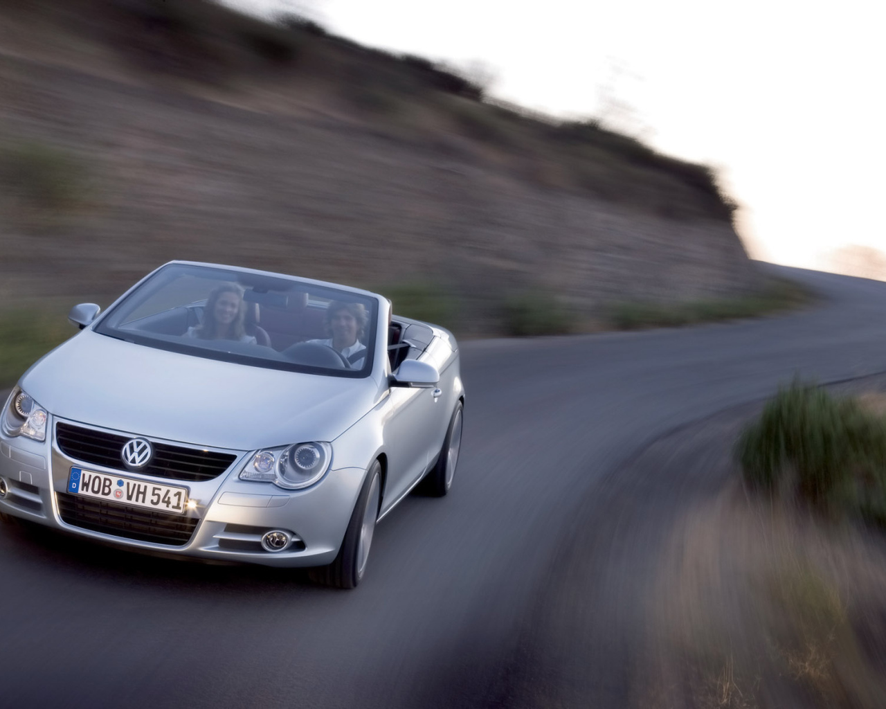 Volkswagen на скорости