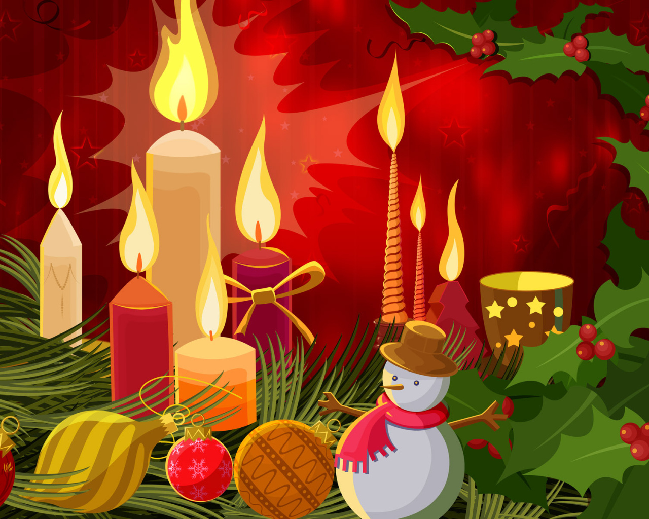 Рождественская картинка