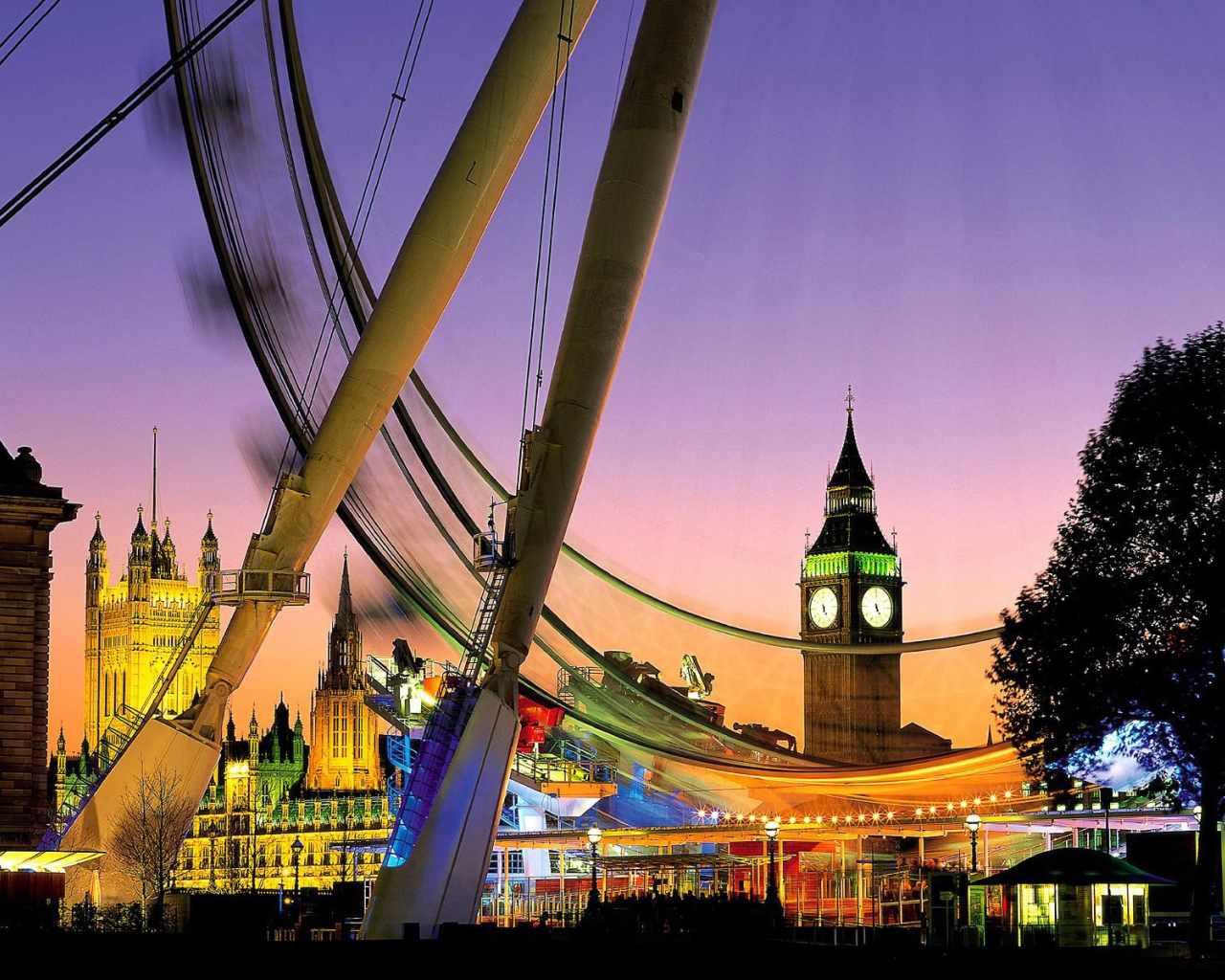 Колесо обозрения London Eye