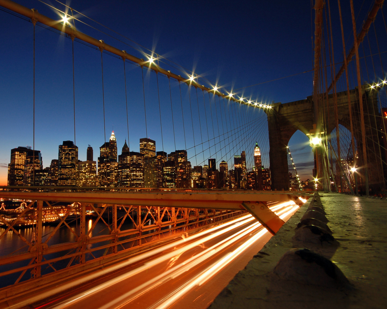 Огни ночного города