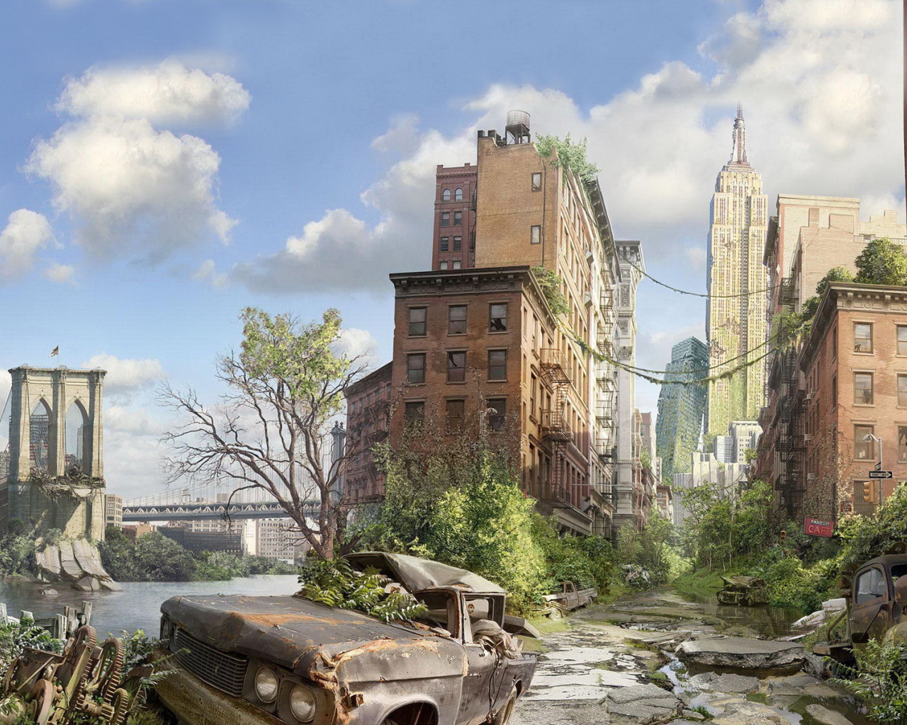 Заброшенный город