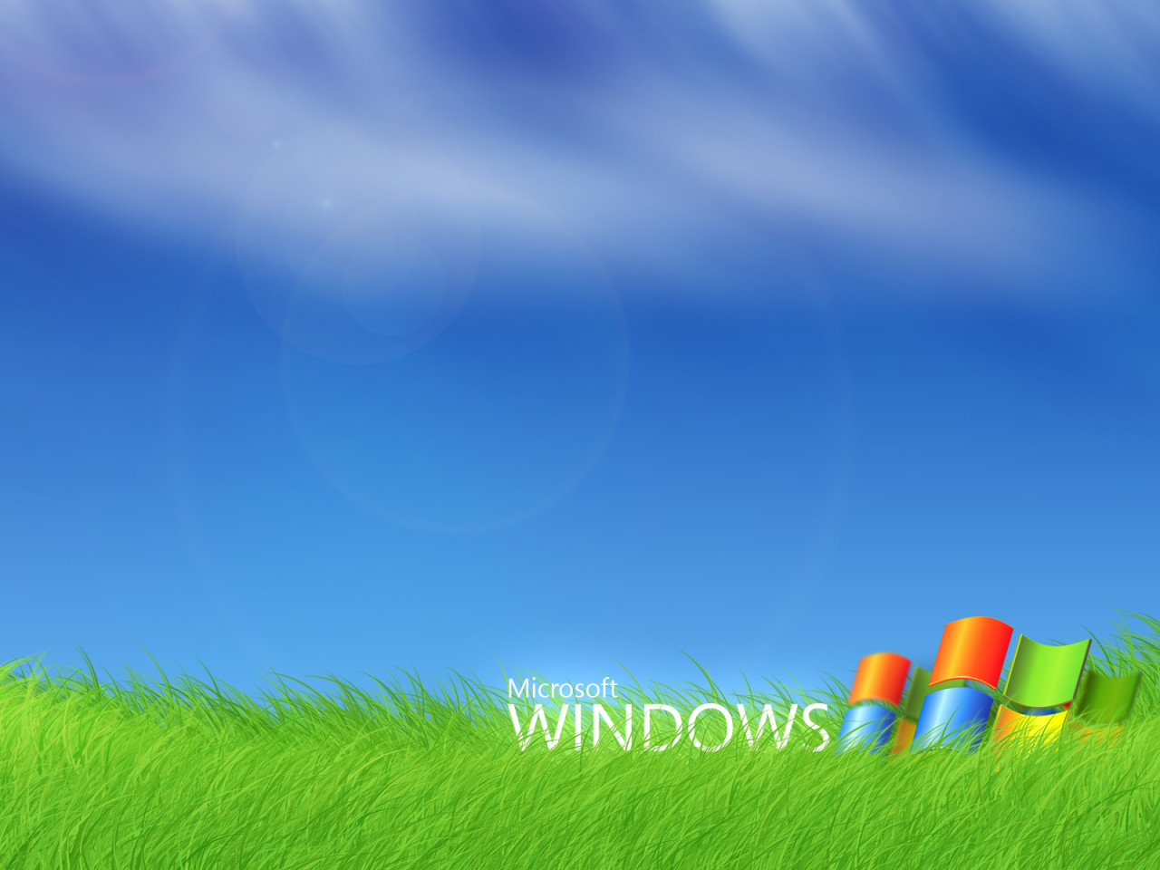 Windows Vista - green grass