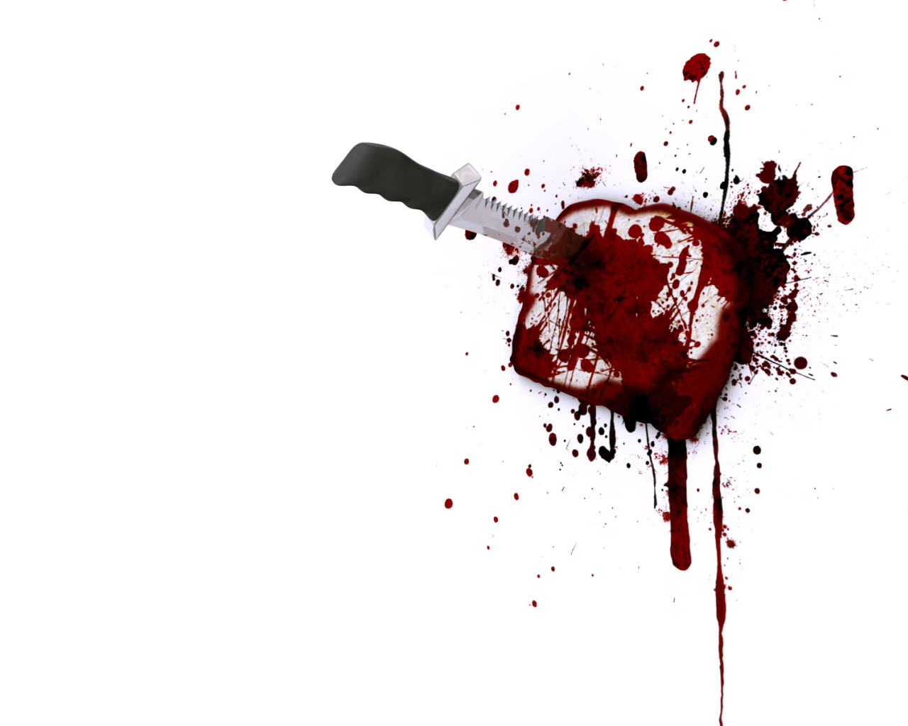 Нож и кровь