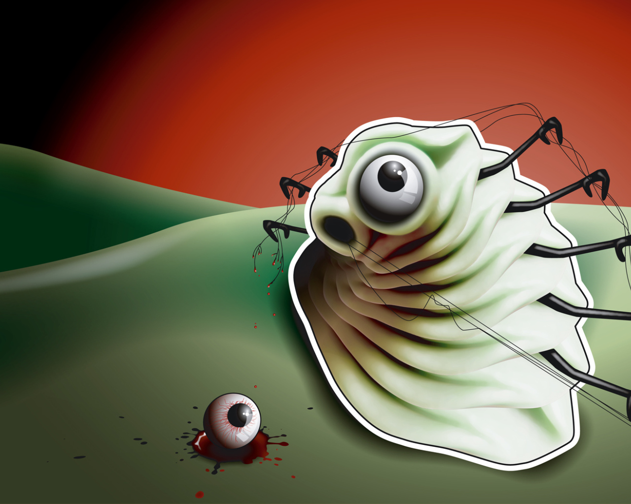 Слетевшее с катушек насекомое